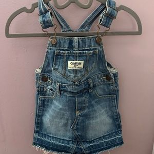 Osh Kosh skirt overalls